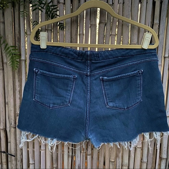 William B drawstring cut off frayed shorts sz 38 - Picture 2 of 6